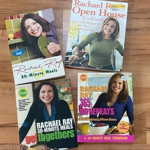 Rachel Ray 4-Book Cookbook Collection